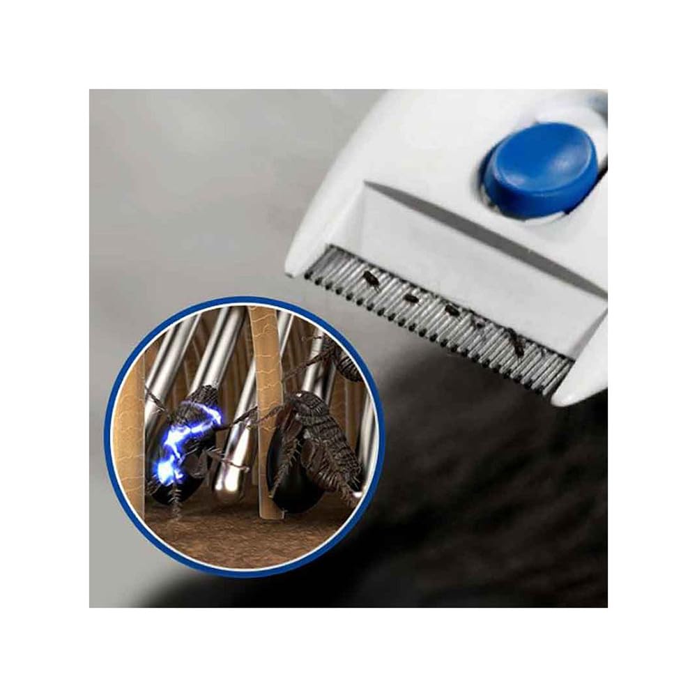 Peigne Anti Puces Electrique Pour Animal De Compagnie Pour Chien Et Chat Pour Éliminer Efficacement les Puces - Peigne pour Nettoyer les Poux
