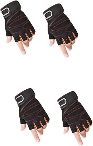 Yardwe 2 Pairs Gym Gloves Mittens for Men Guantes De Gym para Hombres Men Workout Gloves Biker Gloves for Men Sport Gloves Mens Gloves Sports Gloves