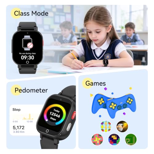 4g Smart Watch for Kids with gps-Phone Watch for boy girls with Video Call - image 5