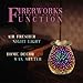 COKI Electric Candle Warmer, Glass Tart Burner with 3D Effect Night Light, Wax Melt Warmer for Home Office Bedroom, Aroma Decorative Lamp for Gifts & Decor (Fireworks)