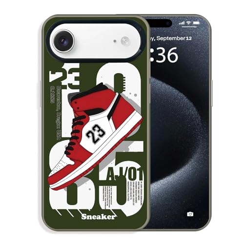 PASLSZOA Sports Sneaker Pattern Phone Case for iPhone 17 Air
