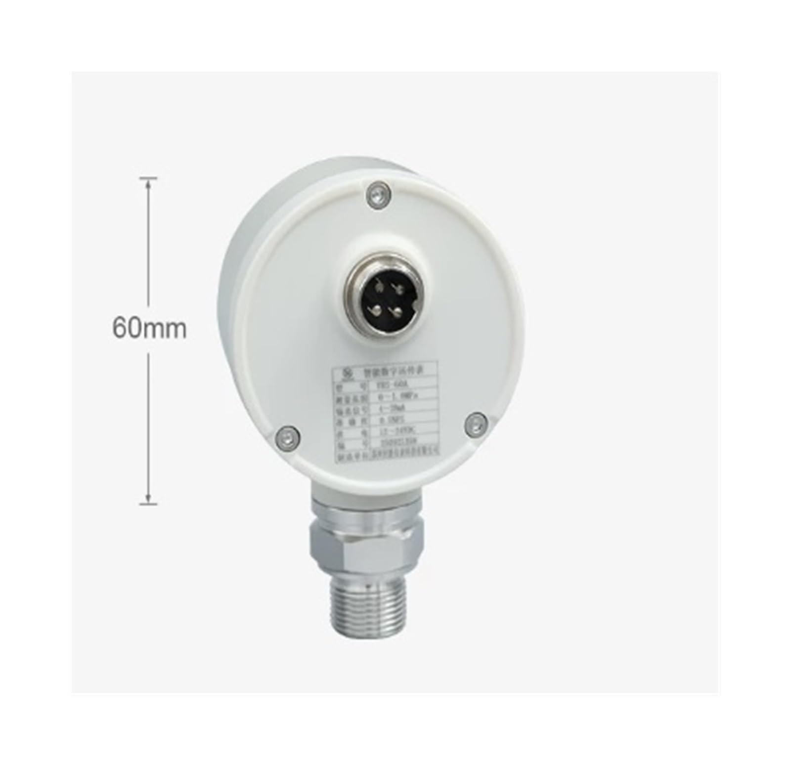 Manómetro digital YBS60A for la industria de construcción(25MPa)