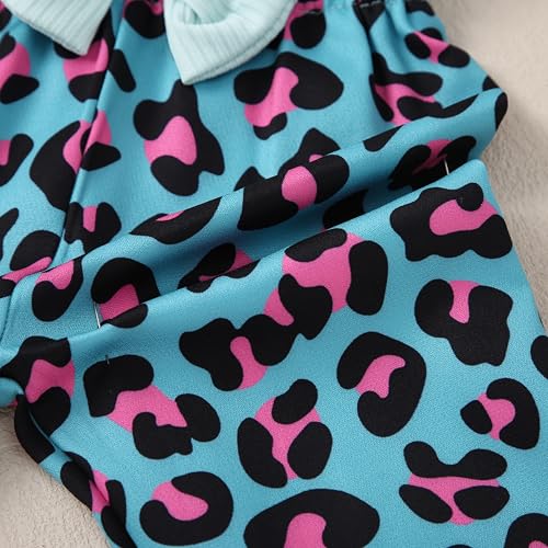 Image of DISAUR Baby Girls Clothes Newborn Infant Baby Girls Outfit Long Sleeve Ruffle Romper Floral Pants Headband Sets 0-18 Months
