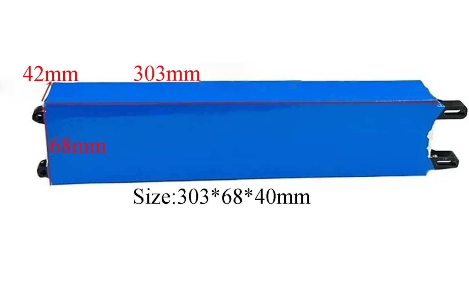 36V 100Ah E-Bike Akku Lithium-Ionen - Mit Ladegerät Für 200W-1000W Elektrofahrräder