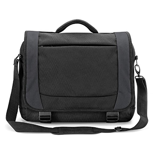 Preisvergleich Produktbild Quadra tungsten laptop briefcase in Schwarz / anthrazit