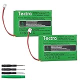 Tectra 2Pcs 1800mAh KCR1410 Battery for Sony Playstation 4 PS4 Slim/Pro Wireless Dual Shock...
