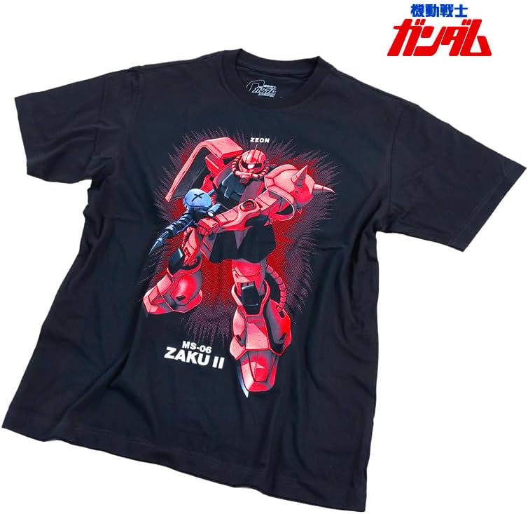 Amazon | [EVERSOUL] 機動戦士ガンダム Tシャツ 半袖 赤い彗星 シャア
