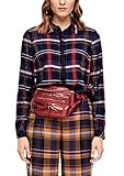 kariertes hemd damen rot Regular Fit; Rückenlänge bei Größe 36 ca. 70 cm