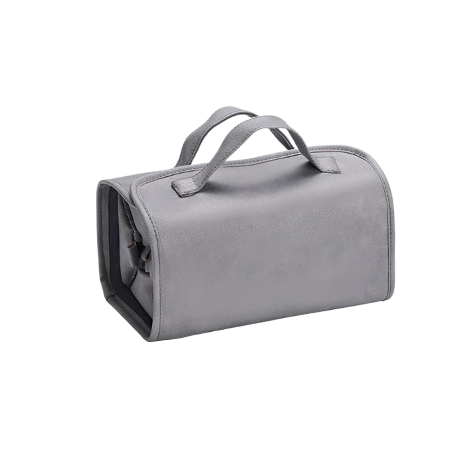 Trousse da viaggio impermeabile, 4 in 1, staccabile, grande capacità, trousse da toilette con 4 scomparti trasparenti staccabili, Grigio, Impermeabile, da appendere