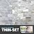 Art3d Mother of Pearl Backsplash Shell Mosaic Tile for Kitchen Shower Tub Sink Bathroom Tile 12" X 12" Pack of 6(White)