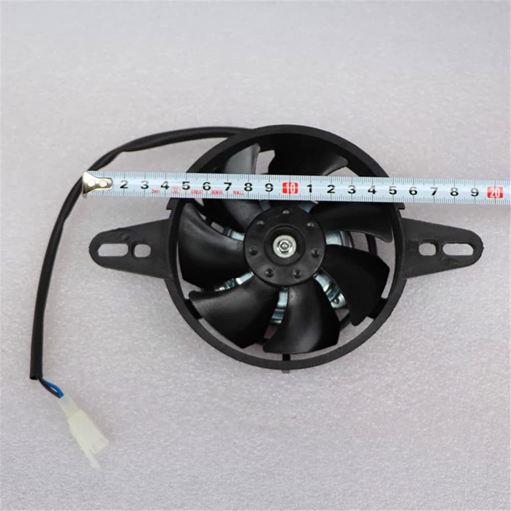Moto Ventola di Raffreddamento Radiatore Olio Radiatore Elettrico Radiatore Motore Misura per 150cc 200cc 250cc ATV Quad Go Kart Buggy Motocross