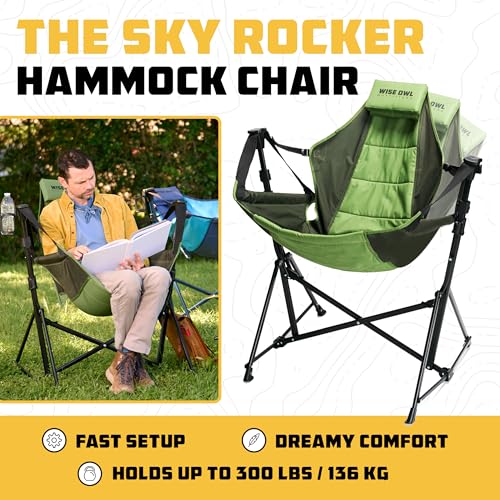 Wise Owl Outfitters Ultimate Comfort Camping Hammock Chair thumb #1