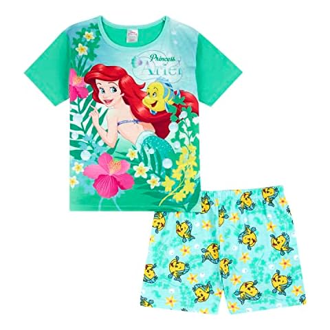 Disney Little Mermaid Girls Pyjamas Set Cover