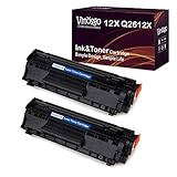 Vmosgo Compatible Toner Cartridge Replacement for HP 12A Q2612X Super High Yield, 2 Black, Work with Laserjet 1020 1012 1018 1022 3050 3015 3055 Laser Printer (~3000 Pages)
