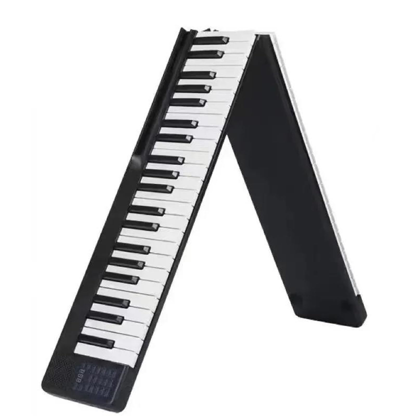 Pianino Elektroniczne 88 Klawiszy Profesjonalne Składane Przenośne Dla Początkujących Do Ćwiczeń(Black)
