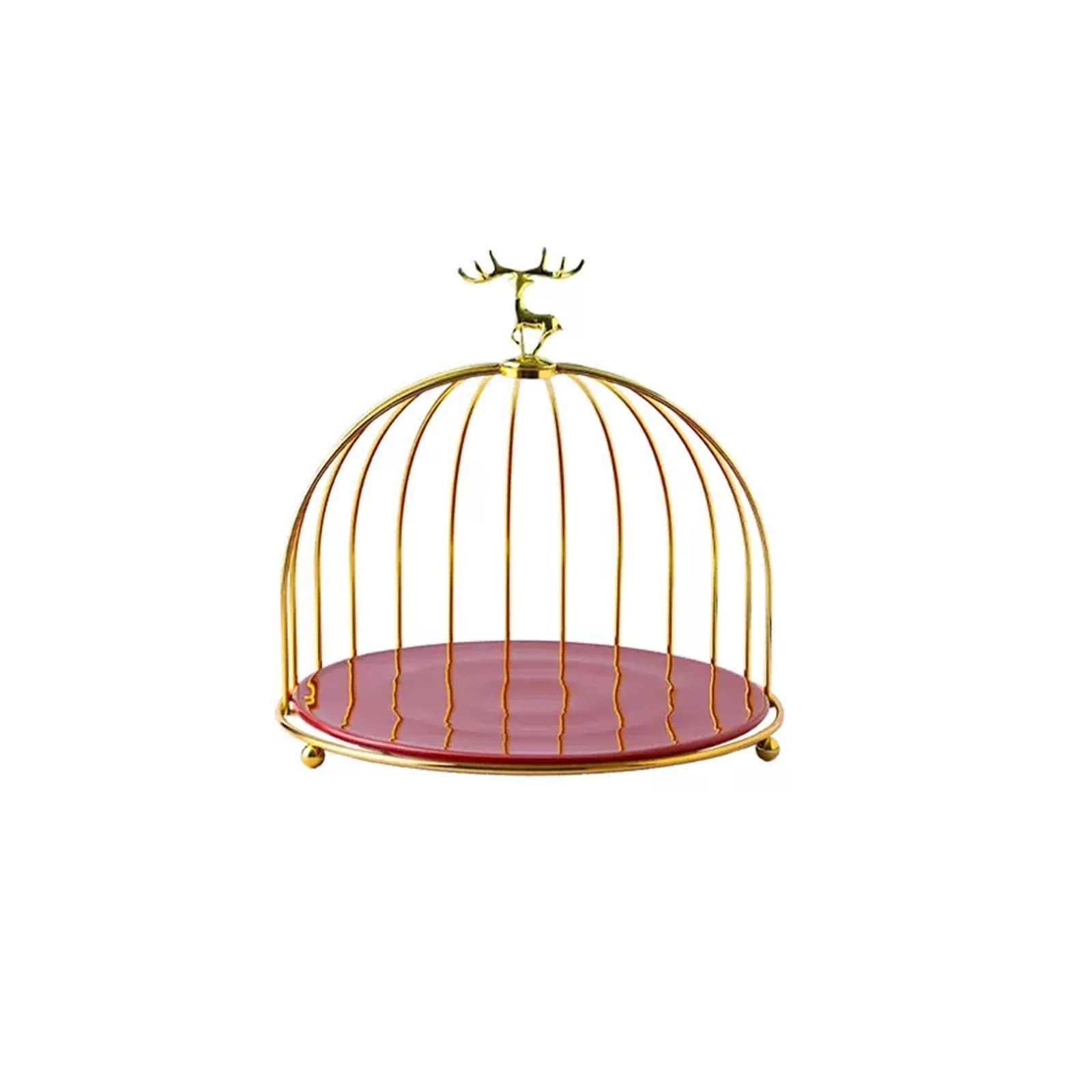 LUCBEI Kuchenständer ServierStänder Hochzeits-Dessert-Stand Hochzeitstorten-Tablett Mehrschichtiger Lebensmittel-Ausstellungsstand Nachmittagstee-Snack-Tablett-Ständer Tortenständer (Color : 02)