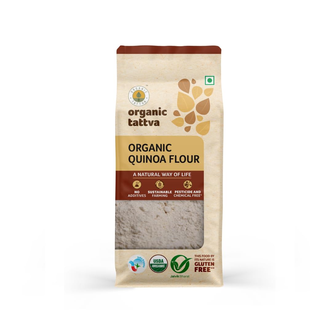 See full amazon price history chart for Organic Tattva, Organic Quinoa Flour (Gluten Free Atta) ? 500 Gram | Certified Organic and Gluten Free Organic Tattva, Organic Quinoa Flour (Gluten Free Atta) ? 500 Gram | Certified Organic and Gluten Free (B09KPKNHYB) Amazon Price History, Amazon Price Tracker
