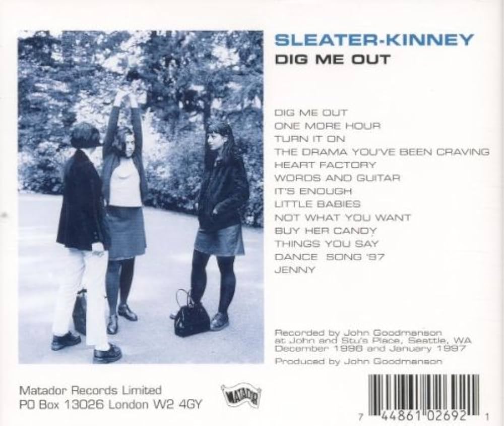 SLEATER-KINNEY DIG ME OUT 名盤オリジナル盤レコード Dig Me Out Vinyl by Sleater-kinney | Vinyl