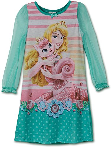 Disney Little Girls Aurora Palace Pets Gown Long Sleeve K157451PN 2T