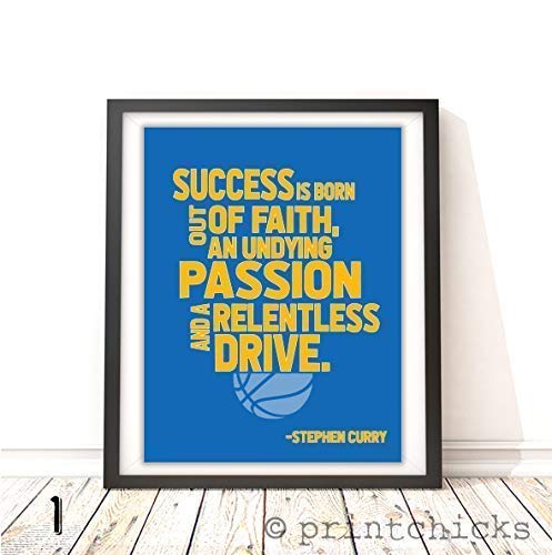 Inspirational Basketball Steph Curry Quo Buy Online In China At Desertcart