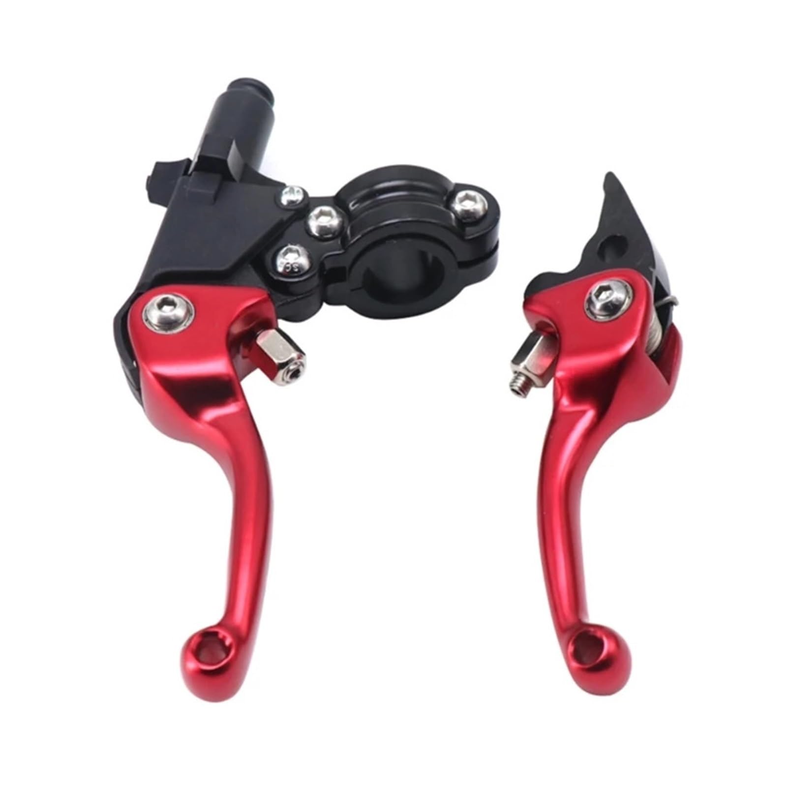 Abdktmnx Red Motorcycle Brake Handle Universals Fit For Motorbike Clutch Drum Brake Lever Clutch Lever Kit Motorcycle Brake Lever Handlebar Clutchs Brakes Levers