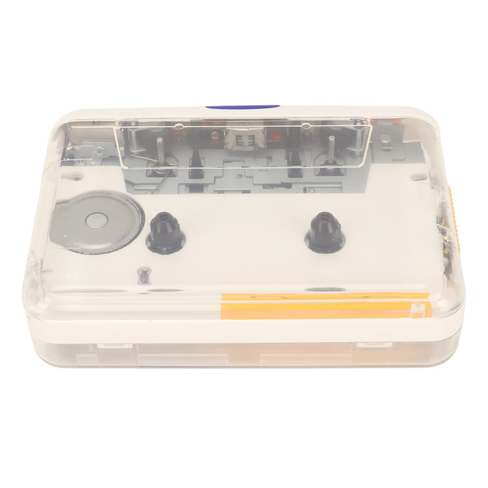 Portable Tape Player, HiFi Stereo Sound Claro Sound Colorful Buttons and Play Casete Converter to MP3 Multipurpose Ton010s for Exterior Home