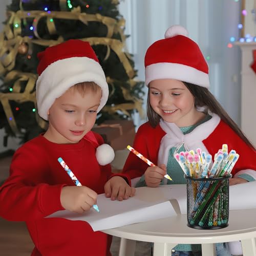 Lápices Navideños Apilables STEFORD 24 Piezas miniatura 7