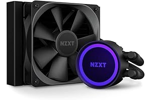 NZXT H500i ATX Mid-Tower Case w/ NZXT Kraken 120mm AIO RGB Liquid Cooler - Black