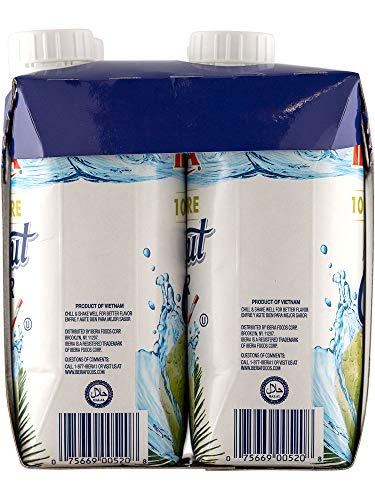 Image of Iberia 100% Natural Coconut Water 11.1 Oz (Pack Of 4)