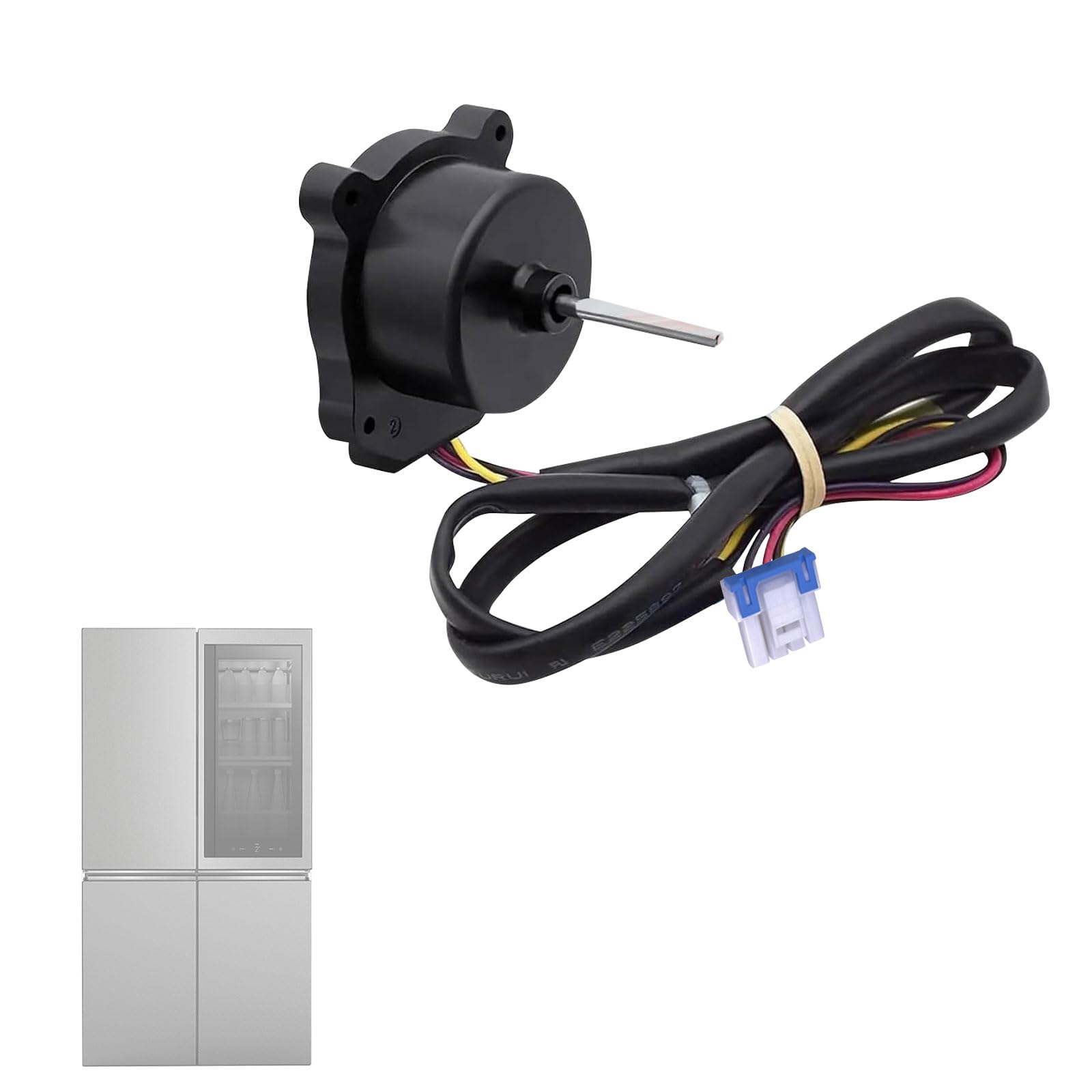 Shurhome Efficiency Fan Motor Replacement Fixing Refrigerator Overheating Noise and Poor Refrigerating Concerns Effectively Refrigerator Noise Fix Motor