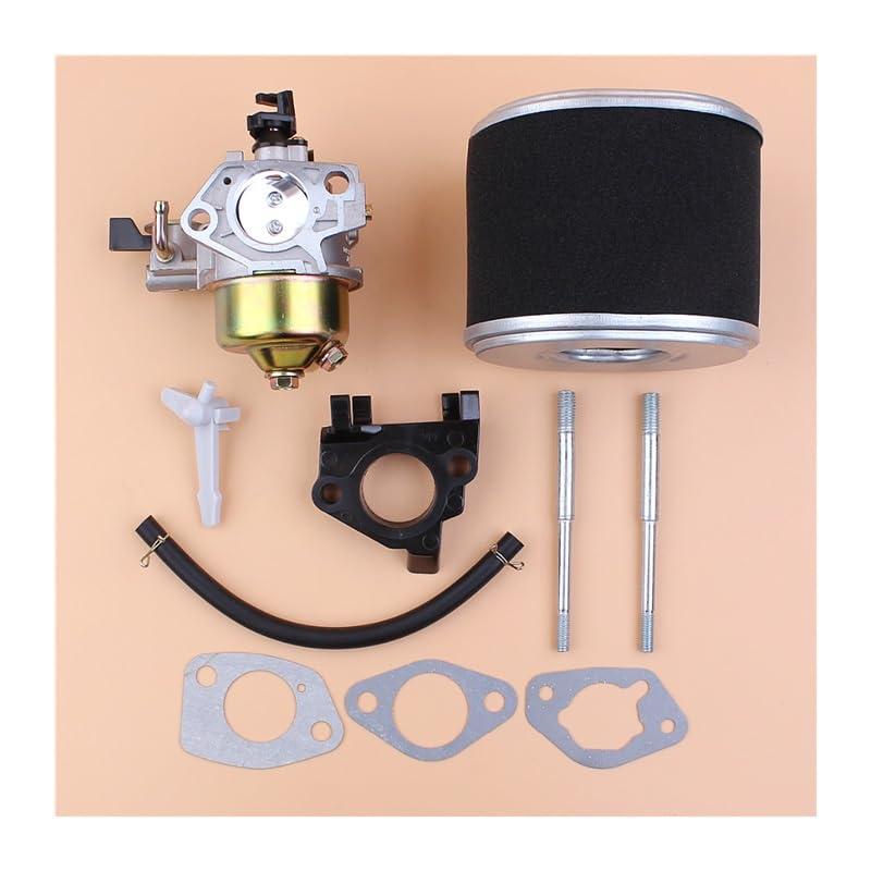 Junta de Filtro de Aire de Perno Aislante de carburador Ajustable GX390 GX 390 188F 13HP Motor de Gasolina