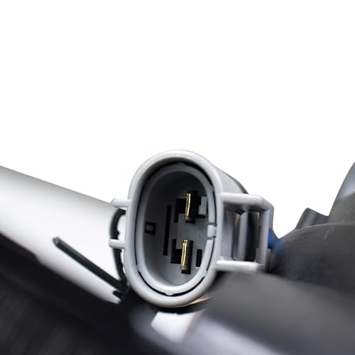 Vista 579 de TRQ Conjunto de ventilador de refrigeración dual compatible con Infiniti EX35 2009 FX35 FX50 2007-2008 G35 2008-2013 G37 2012-2013 M35h 2014-2015