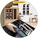 Fire Extinguishers for Home, 1 Pack Vehicle Fire Extinguisher with Mount, Portable Fire Extinguisher Effective on A, B, C, K Fires, Water-Based Extinguisher for Car Boat Office Truck Kitchen Garage RV