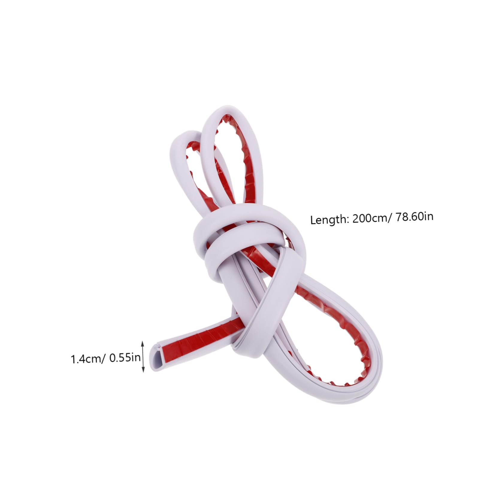 LALAFINA 1roll Floor Cord Cover Cable Protector Self-Adhesive Wall Cable Concealer Wire Hiding Strip for Clean Home Office Fire-Resistant Design