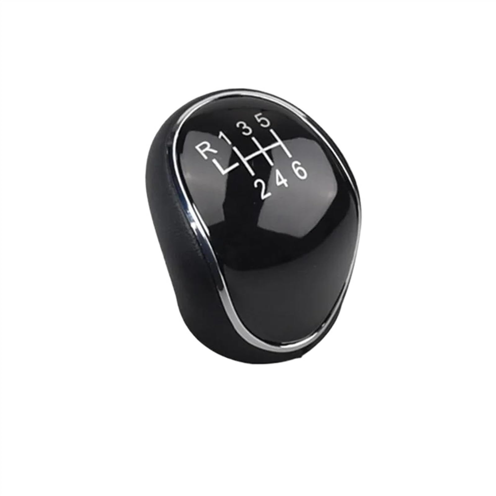CAVINBDZ Gear Shift Knob Leather Shifter Lever Headball for Ford S-Max C-Max for Kuga for Galaxy for Mondeo 4 Mk4 for Transit for Tourneo