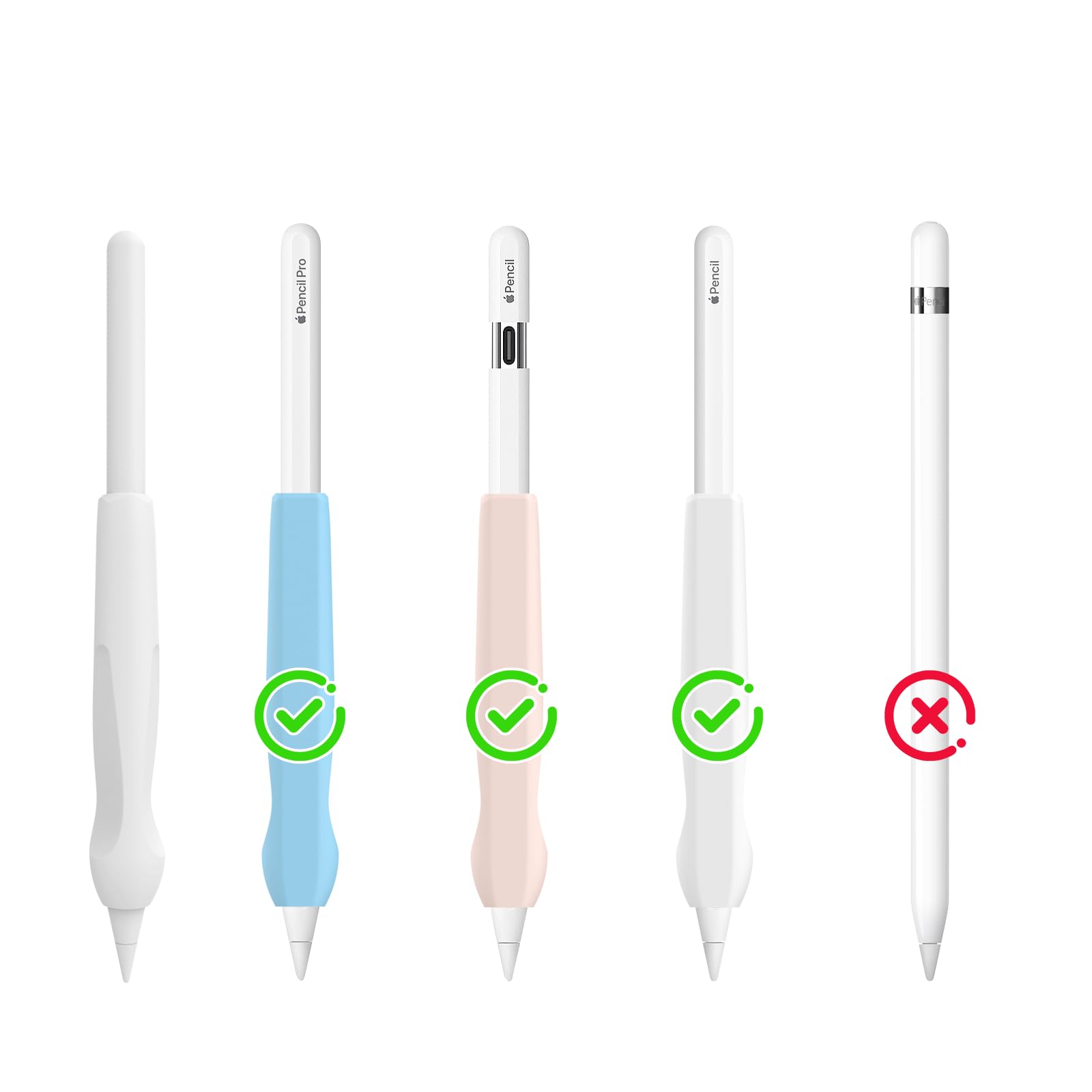 Amazon.co.jp: NIUTRENDZ シリコングリップ Apple Pencil Pro & 第2