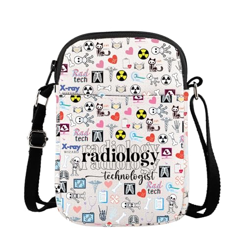 MBMSO Radiologist Gift Radiology Technologist Crossbody Bag Radiology Tech Gift for Hospital Staff Crossbody Purse X-Ray Gift