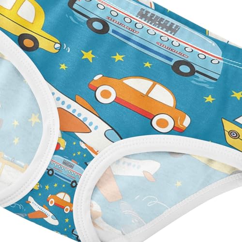 Colorful Vehicles Airplanes Toddler Girls's Underwear 2T 202c11374