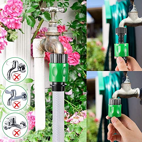 ASPIRE UK Garden Hose Fitting Starter Set, Includes Nozzle, Hose End Connector, Waterstop & Threaded Tap Connector - Image 3