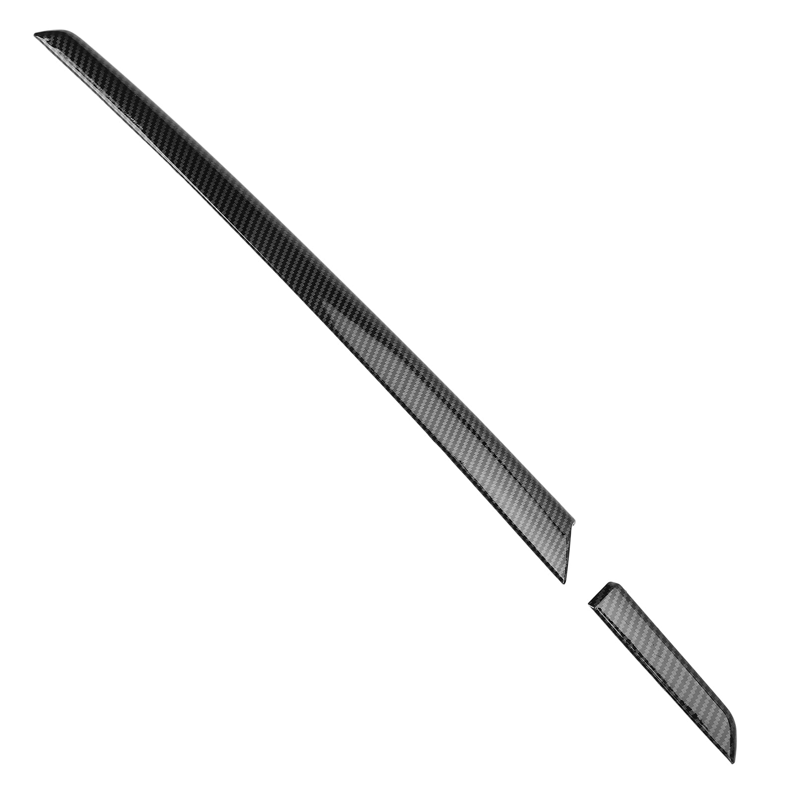 Garniture de couverture de tableau de bord carbone pour rénover Isuzu D-Max - 8