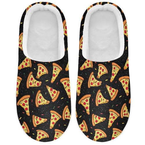 Women's Men's Slippers Memory Foam Fluffy Fuzzy Slipper Fleece Comfy Warm Slip On Winter Bedroom House Shoes for Outdoor Indoor Travel2