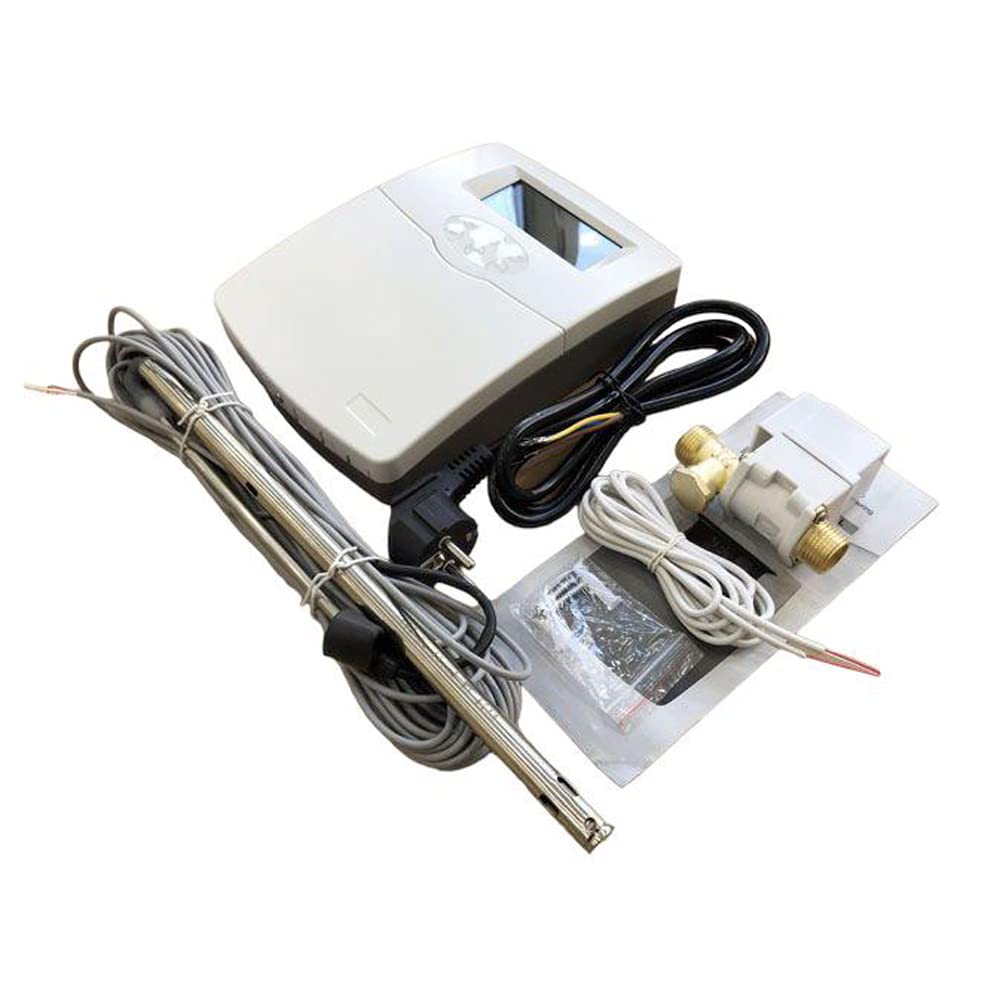 FP-TECH - CENTRALINA DI GESTIONE PANNELLO SOLARE TERMICO WIFI DOMOTICA ACQUA CALDA SANITARIA CIRCOLAZIONE NATURALE FP-TK05