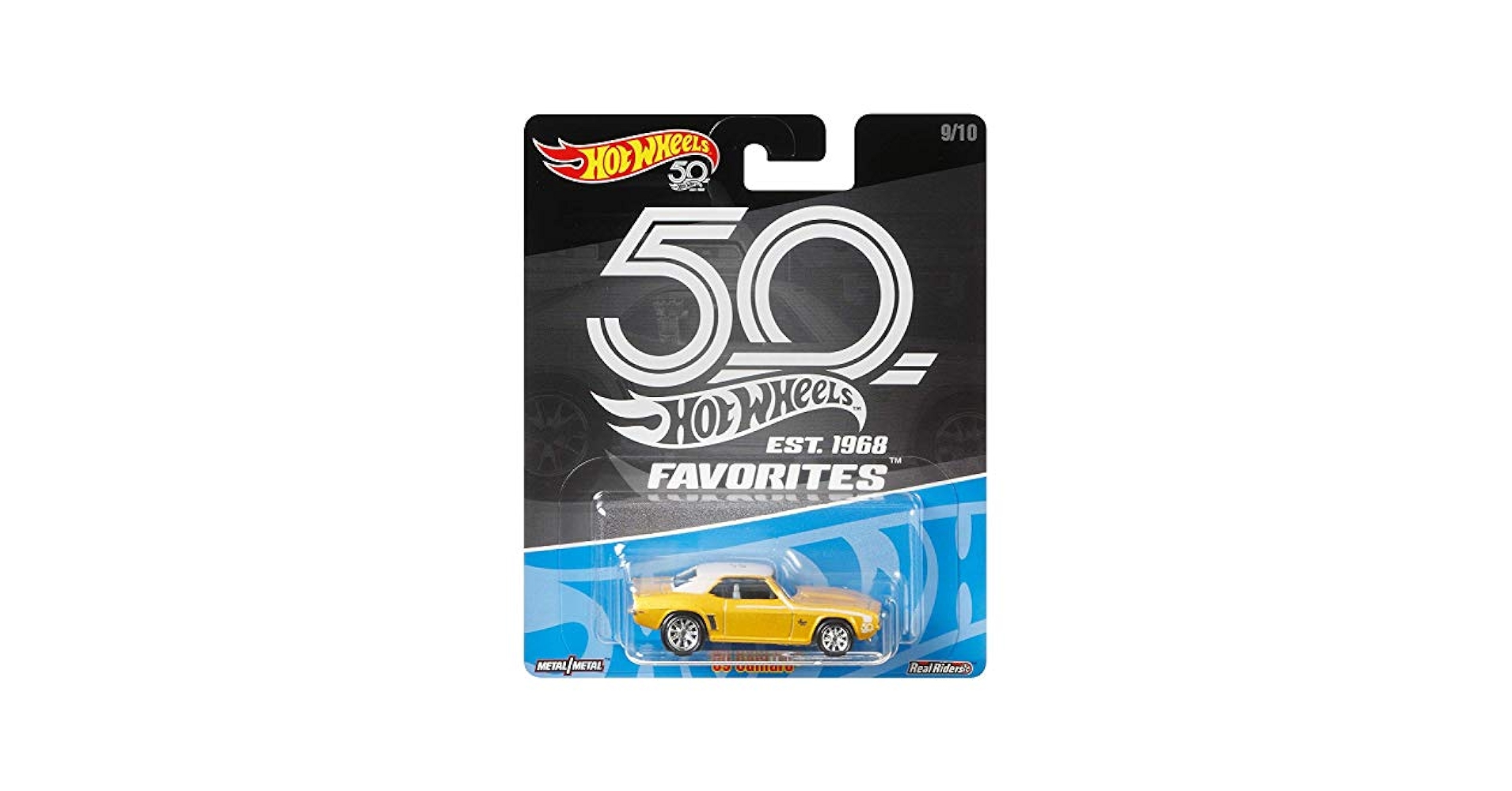 Amazon.com: Hot Wheels 50th Anniversary Favs 69 Camaro