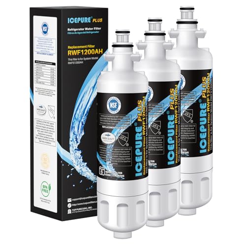 Image of ICEPURE PLUS 46-9690 NSF53 Certified Replacement for LG LT700P Filter,3PACK | Replacement for Kenmore Elite 9690, ADQ36006101, ADQ36006102, LFX28979ST, RWF1200A, LFX25978ST, LFXS30766S, LFXC24726S,FML-3
