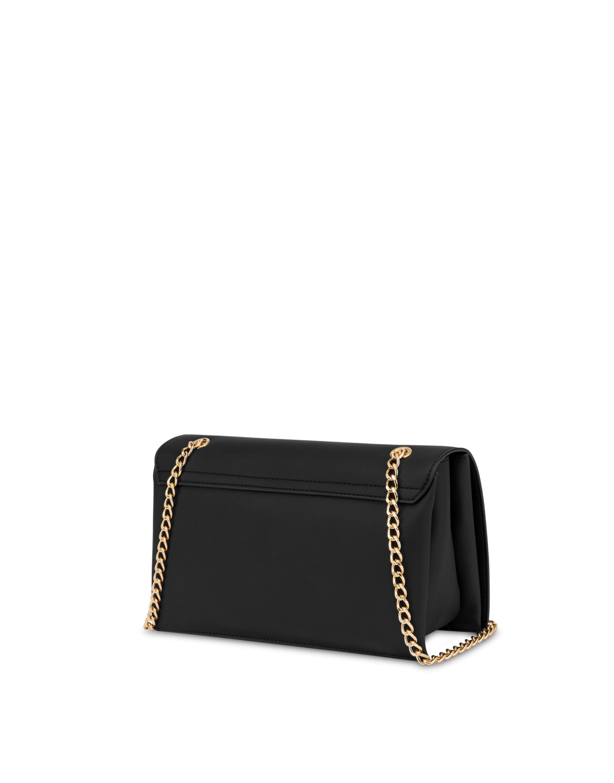 Love Moschino BORSA PU GRS NERO GALV.ORO