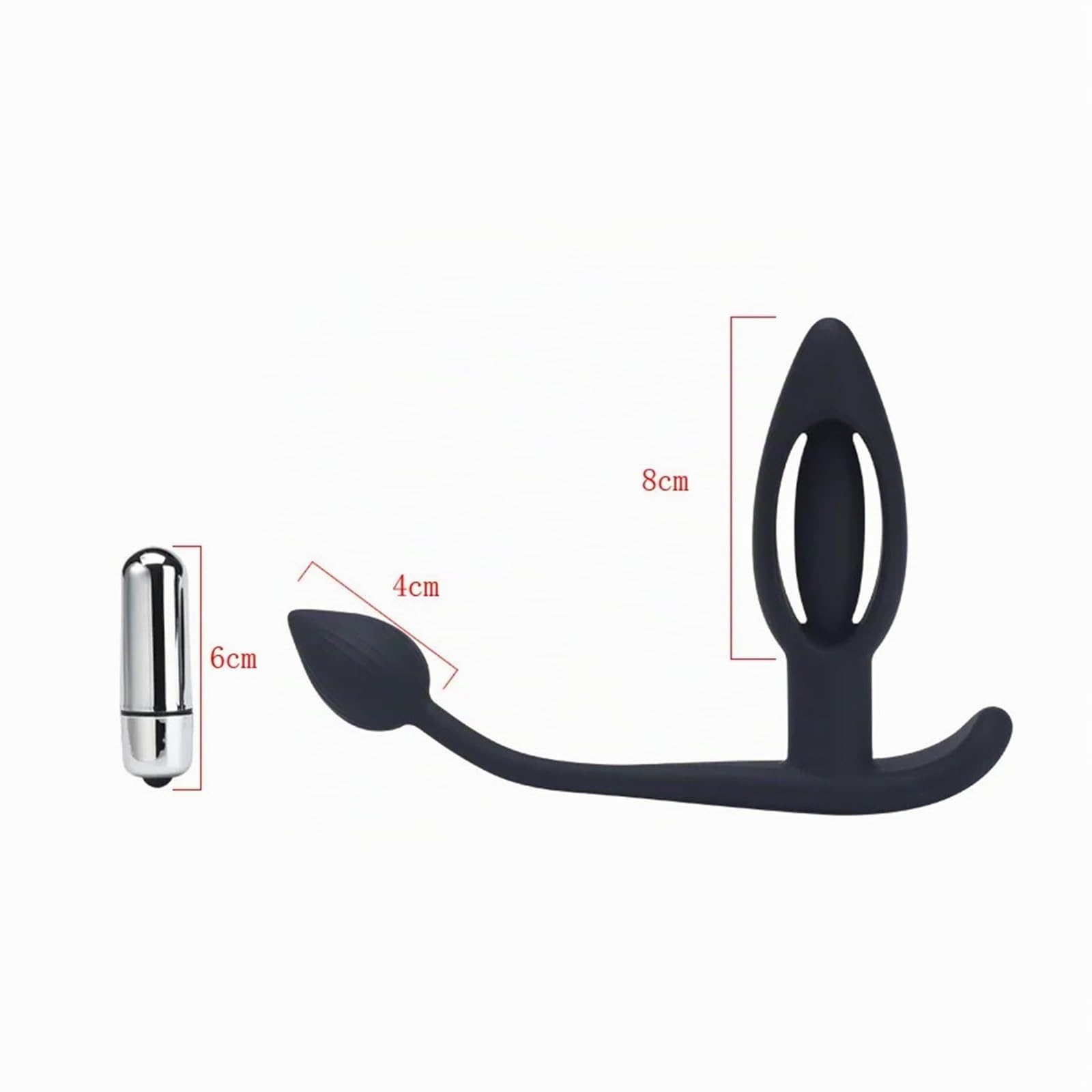 Vibratore indossabile a doppia zona da donna, silicone morbido 2 in 1 | Stimolazione interna ed esterna, ricaricabile USB, alimentazione a batteria, controllo manuale(10 modes purple)