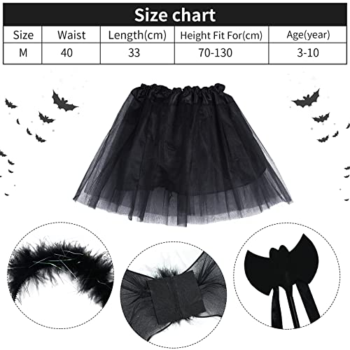 FORMIZON Kit Pipistrello Ragazza, Set di 4 Costume...
