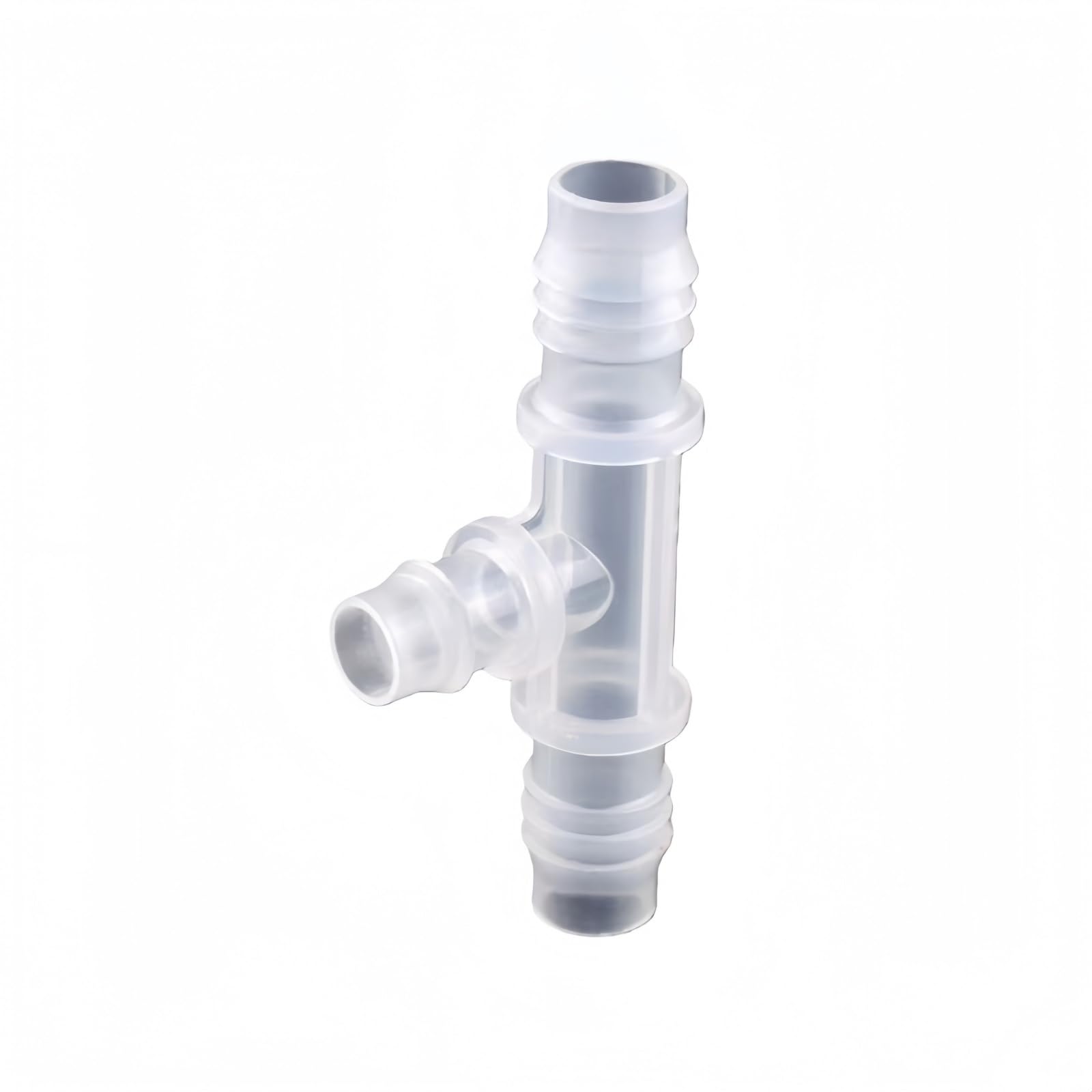 Connettore a tre vie in plastica a forma di T a diametro variabile for collegamenti di tubi flessibili(20pcs,14-10-14mm)