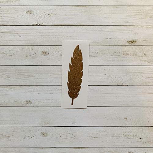 Feather Decal, Feather Vinyl Decal, Feather Sticker, Bird