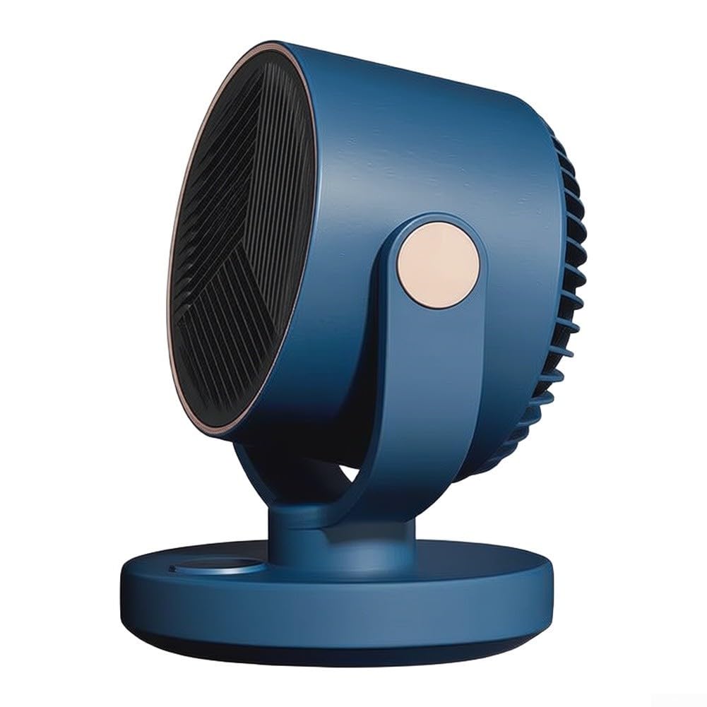 Calefactor Eléctrico para ptc 1800W Oscilante Hogar Calefactor(Blue EU)